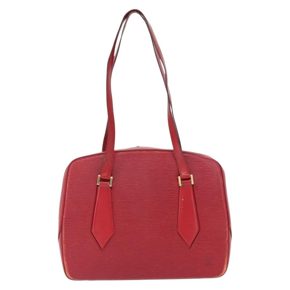 Louis Vuitton Epi Vortail Shoulder Bag Red